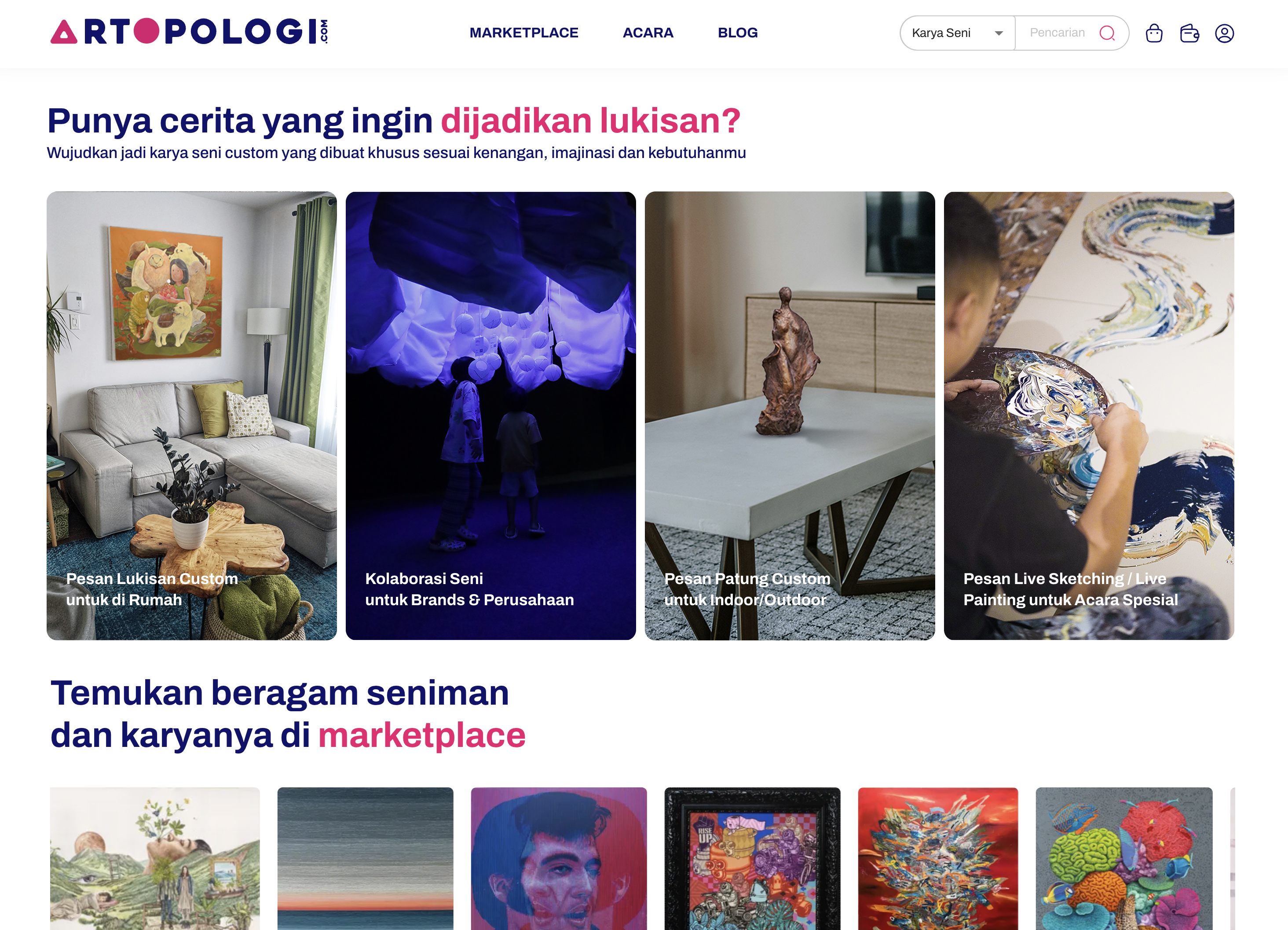 Artopologi | Connecting Artists to Buyers Nationwide