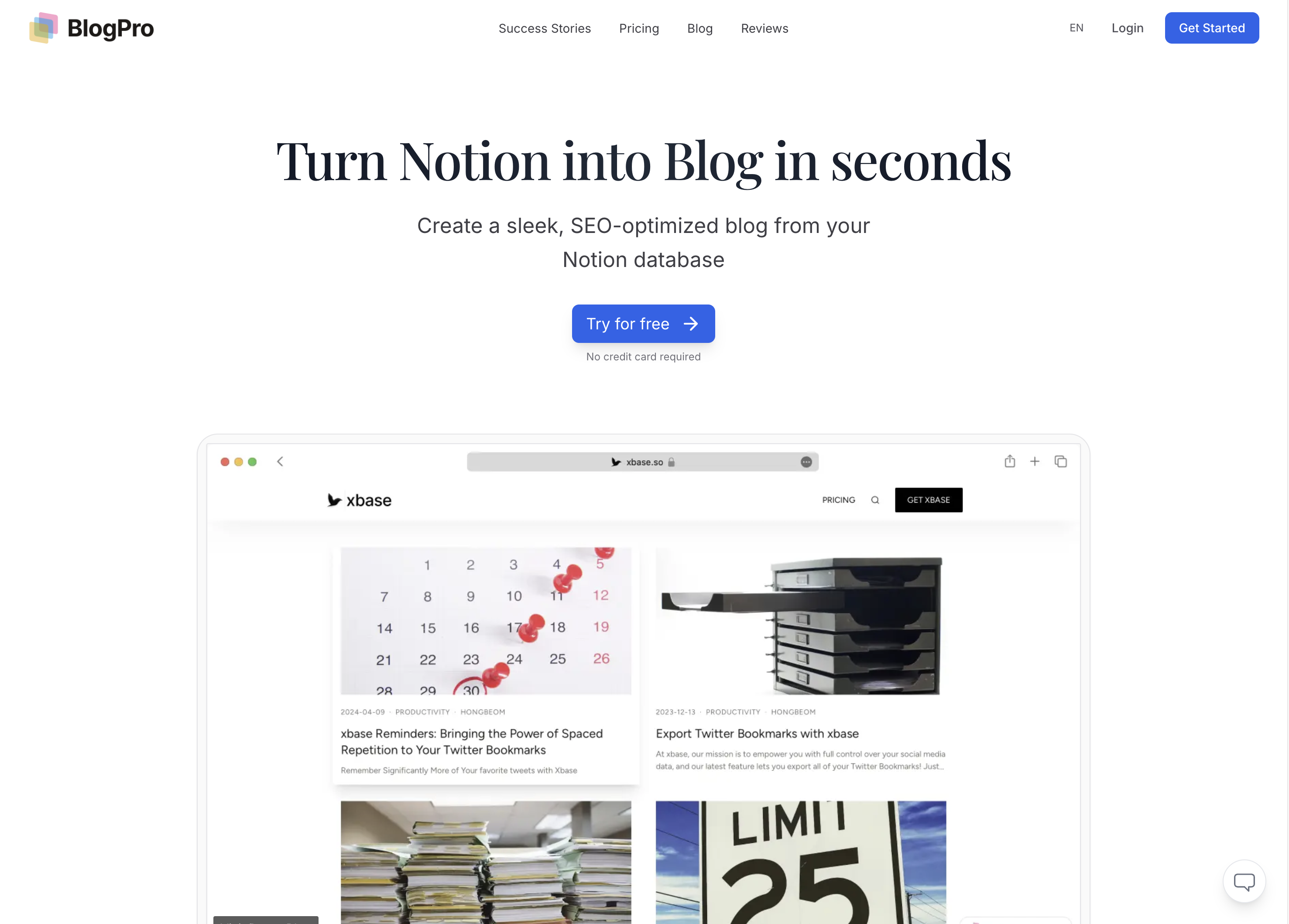 BlogPro | Turn Notion into Blog in Seconds BlogPro | Turn Notion into Blog in Seconds
